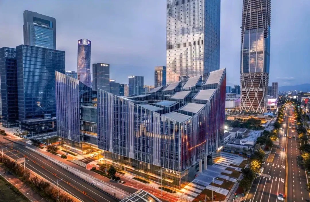 NFCC宁波时尚创意中心建筑日景